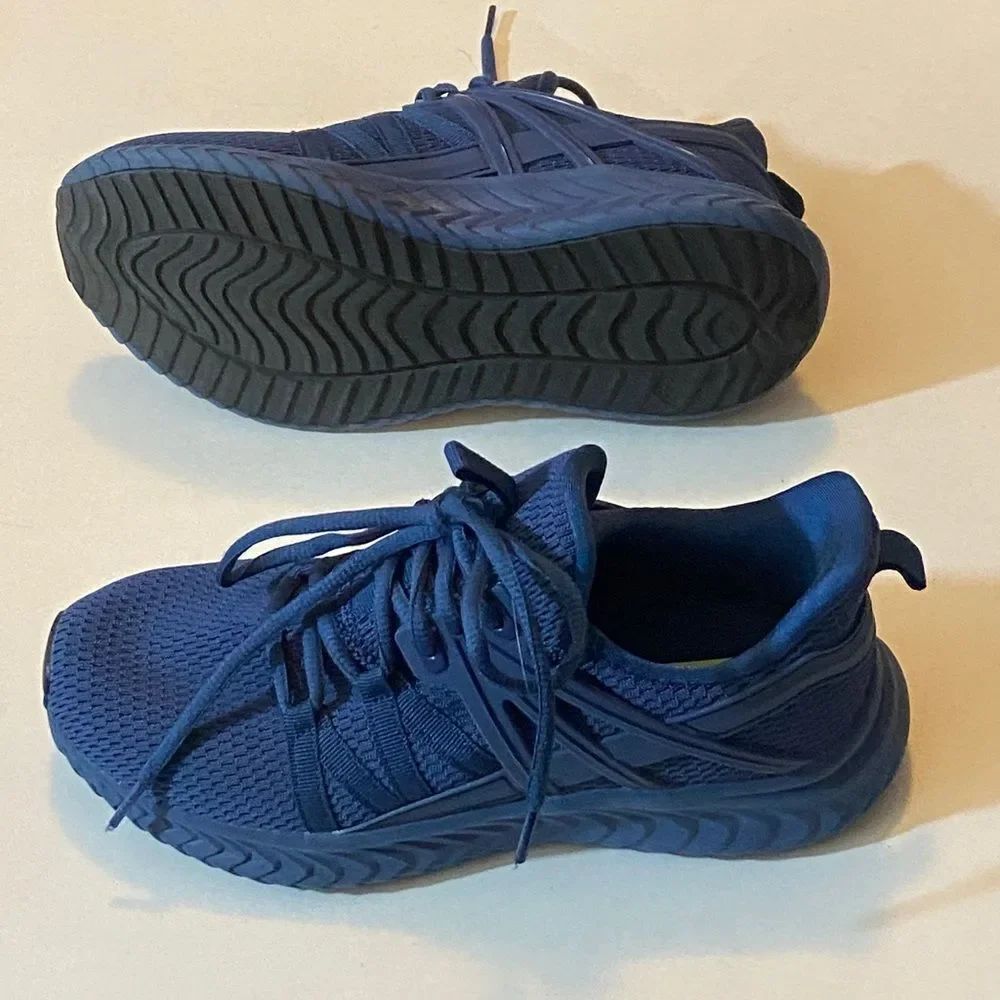 Abbos Travel Stylish Blue Unisex Sneakers Size EUR 39 USA 7.5 / 8 - Picture 5 of 14